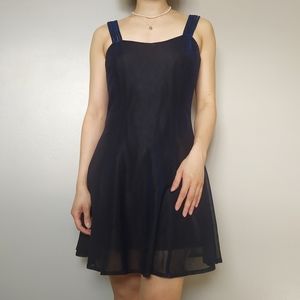 Vintage Shimmer A-Line Dress